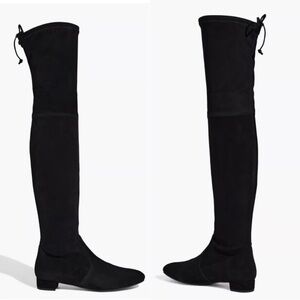 Stuart Wiezman Genna city 25 boot black Women's Black Over-the-Knee Boots